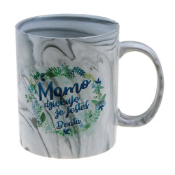 Kubek marmurek specjalnie dla mamy- Dziękuję, że jesteś-...