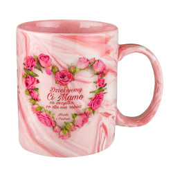 Kubek marmurek specjalnie dla mamy- Dziękujemy Ci Mamo-...