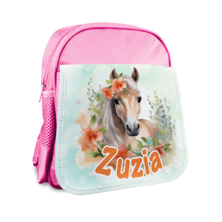 Plecak dla przedszkolaka - Koń z imieniem.