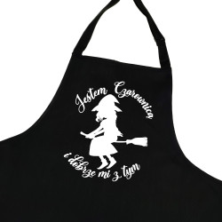 Fartuch (fartuszek) z nadrukiem "Jestem Czarownicą". 2