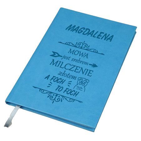 Notes (przepiśnik) ze śmiesznym tekstem dla niej - Foch.