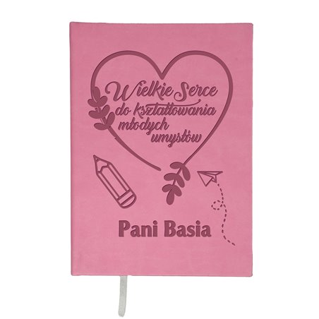 Notes (przepiśnik) dla nauczyciela - Wielkie serce do kształtowania młodych umysłów.