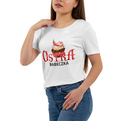 Koszulka damska "Ostra babeczka".