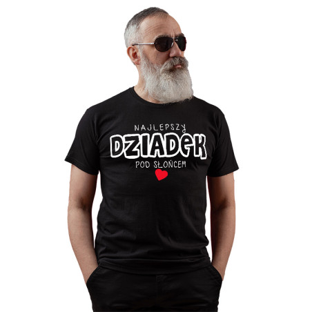 Koszulka dla dziadka - "Najlepszy dziadek pod słońcem".