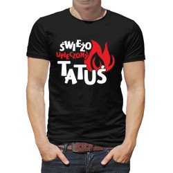 Koszulka męska dla młodego taty z napisem " Świeżo... 2