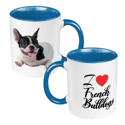 Kubek 330 ml kolorowy z grafiką dla miłośników psów rasy... 2