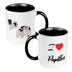 Kubek 330 ml kolorowy z grafiką dla miłośników psów rasy...