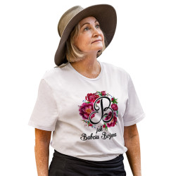 Koszulka damska specjalnie dla babci z napisem "B jak...