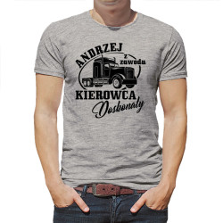 Koszulka dla kierowcy tirów "Kierowca doskonały"- podaj...