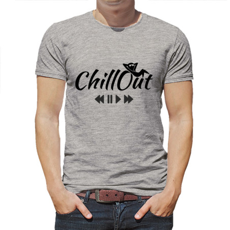 Śmieszna koszulka z napisem "Chillout".