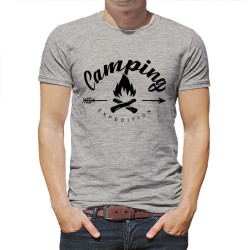 Koszulka dla miłośnika górskich wycieczek "Camping". 2