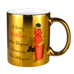 Lustrzany kubek specjalnie dla niej - A teraz królewna...