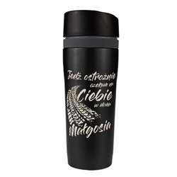 Kubek termiczny dla kierowcy - Jedź ostrożnie. 2