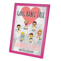 Ramka dla Babci- Gang Babci- piękny plakat w ramce- z...