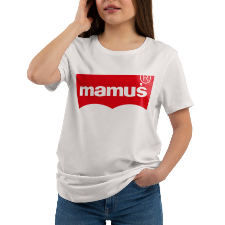 Koszulka damska taliowana "Mamuś".