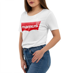 Koszulka damska taliowana "Mamuś". 2