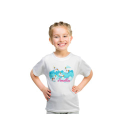 Koszulka dziecięca "Jednorożki"- podaj imię dziecka.