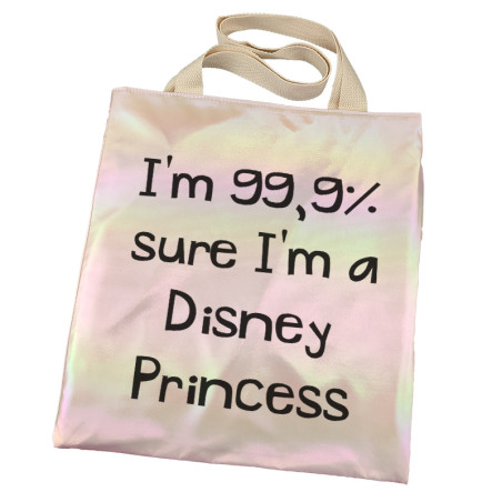 Torba holograficzna różowa dla dziewczynki bądź kobiety- disney princess.