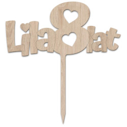 Topper na tort z okazji urodzin- personalizowany z...