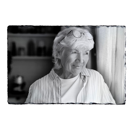 Płyta granitowa ze zdjęciem nadrukowanym w technologii sublimacji (niewyczuwalny, trwały nadruk) 30 x 20 cm.