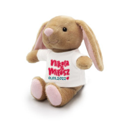 Królik brązowy dla Młodej Pary- podaj imiona oraz datę-... 2