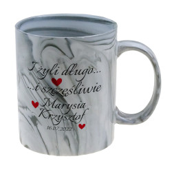 Kubek marmurek specjalnie dla niej- I żyli długo i...