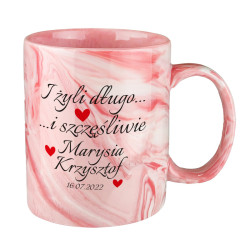 Kubek marmurek specjalnie dla niej- I żyli długo i...