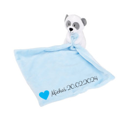 Miś trzymający kocyk w łapkach dla dziecka- z okazji...