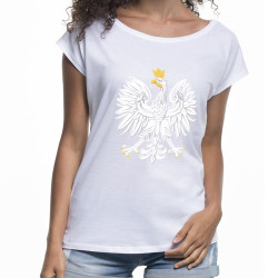 Koszulka (nietoperz) damska z orłem. 2