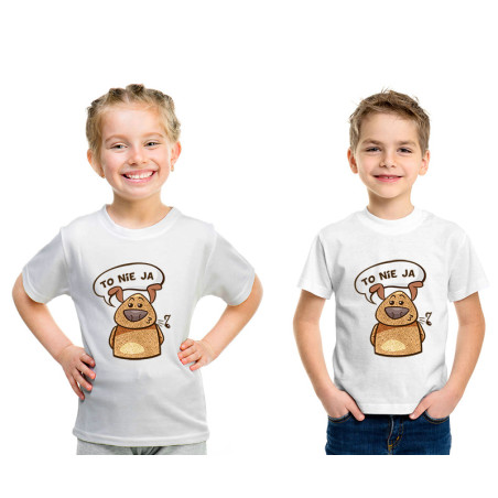 Koszulka dziecięca To nie ja.