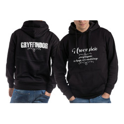Bluza unisex z kapturem dla miłośników Harrego Pottera.