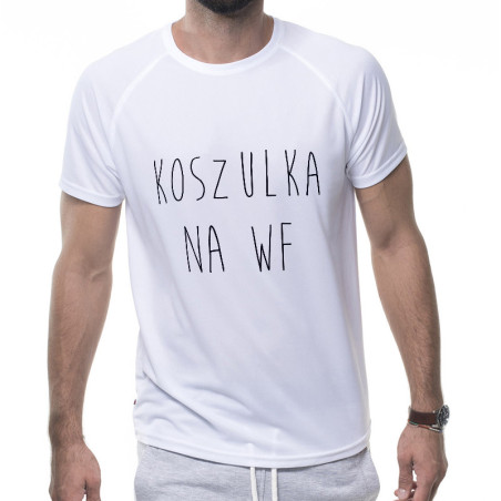 Koszulka na WF  - męska (UNISEX).