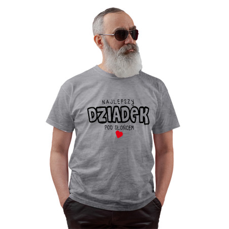 Koszulka dla dziadka - "Najlepszy dziadek pod słońcem".