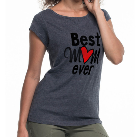 "Best Mom Ever" - koszulka damska  (nietoperz) specjalnie dla mamy - idealna na dzień matki.