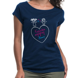 "Koszulka najlepszej mamy" - koszulka (nietoperz) damska... 2