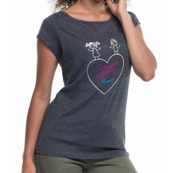 "Koszulka najlepszej mamy" - koszulka (nietoperz) damska...