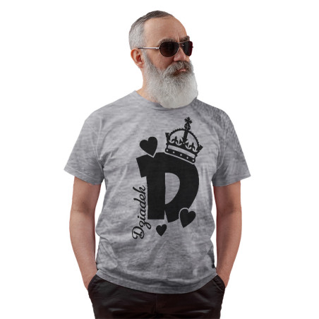 Koszulka dla dziadka - "D jak Dziadek".