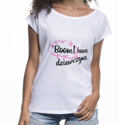 " Bombowa dziewczyna " - koszulka damska, super modny... 2