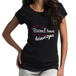 " Bombowa dziewczyna " - koszulka damska, super modny... 2