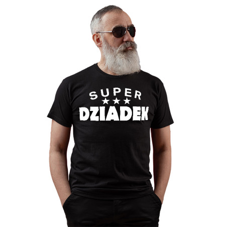 Koszulka dla dziadka z napisem - "Super Dziadek".