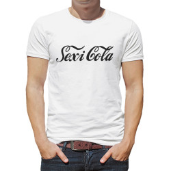 Zabawna koszulka Sexi Cola dla mężczyzny. 2