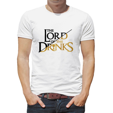 Koszulka UNISEX na urodziny - Lord of the drinks.