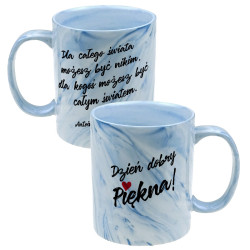 Kubek marmurek specjalnie dla niej- Dzień dobry Piękna-... 2
