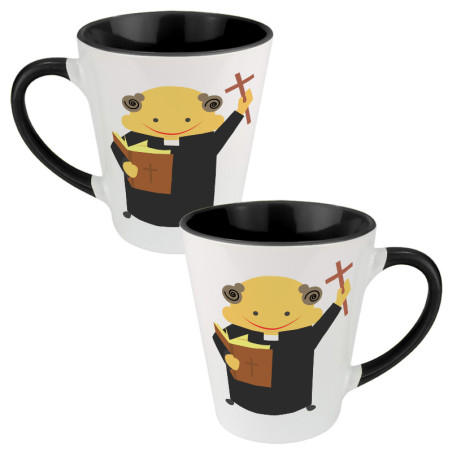 Święty kubek latte księdza Stanisława.