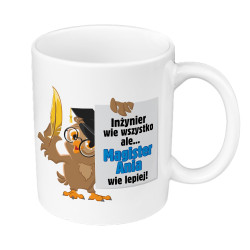 Kubek 330ml kolorowy - gratulacje z okazji obrony... 2