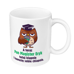 Kubek 330ml kolorowy - gratulacje z okazji obrony... 2