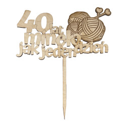 Topper na tort na urodziny - z imieniem solenizanta- dla...