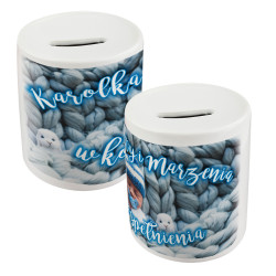 Skarbonka na marzenia dziecka - personalizowana - wzór 4.