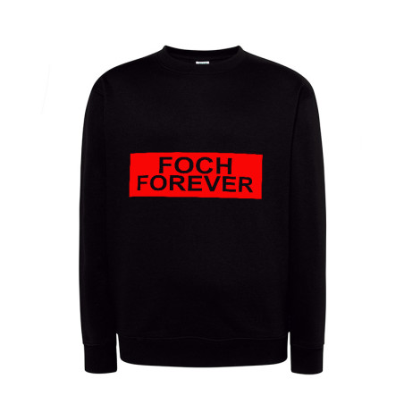 Bluza męska lub damska (UNISEX) bez kaptura z grafiką " Foch forever ".
