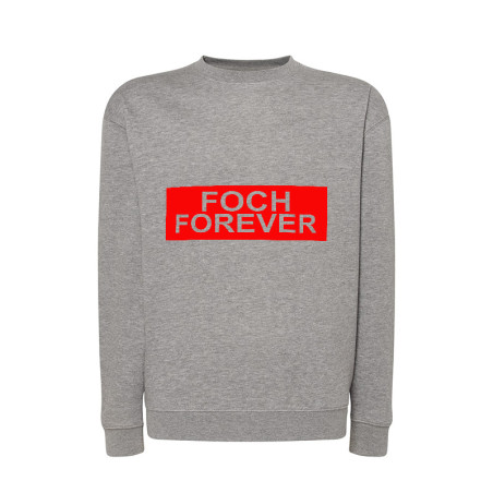 Bluza męska lub damska (UNISEX) bez kaptura z grafiką " Foch forever ".